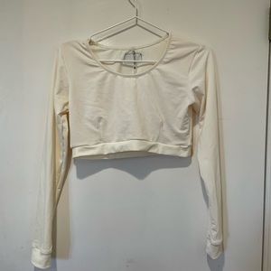 Shark Polewear white long sleeve shirt - Medium